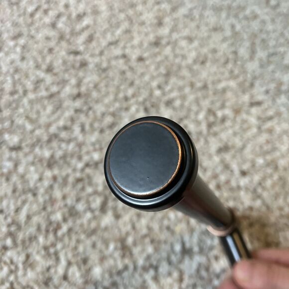 Threshold Oil Rubbed Bronze Toilet Paper Holder Bathroom Hardware - Picture 4 of 7